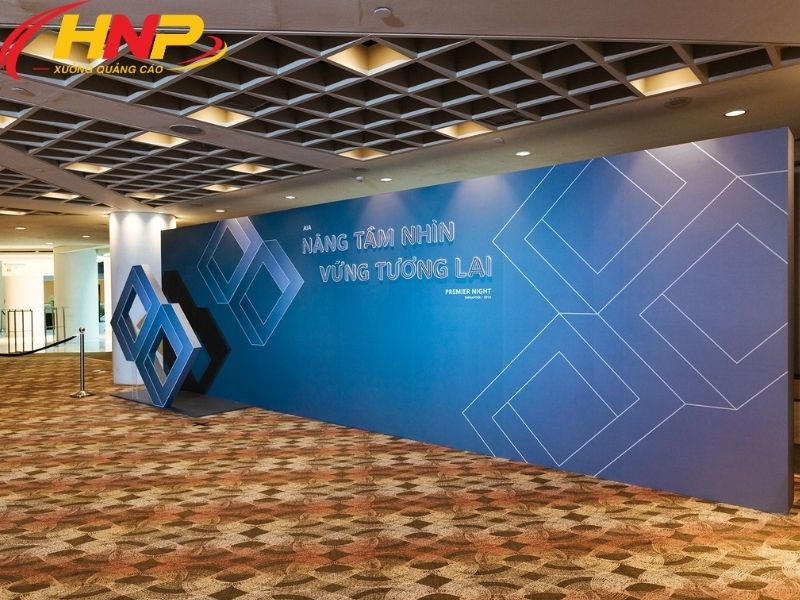 Đặt Làm Backdrop Lễ Tân Theo Yêu Cầu, Đẹp Từ Thiết Kế Đến Thi Công 14 Đặt Làm Backdrop Lễ Tân Theo Yêu Cầu